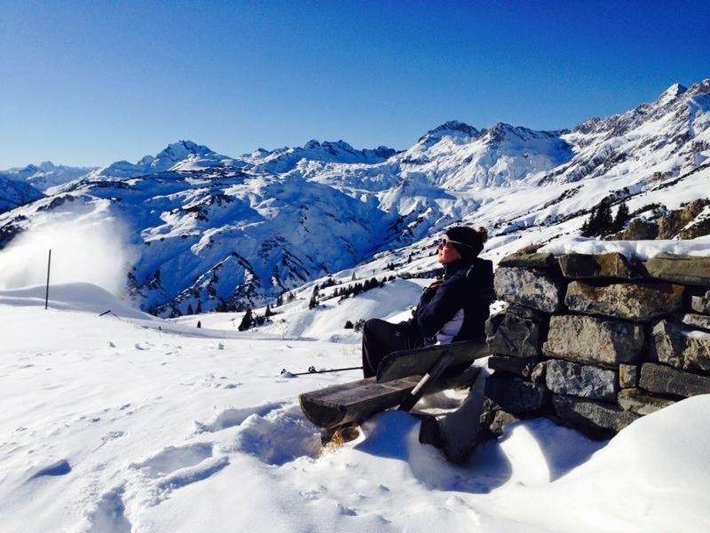 Haus Bergwelt - Appartements Lech am Arlberg Exteriör bild