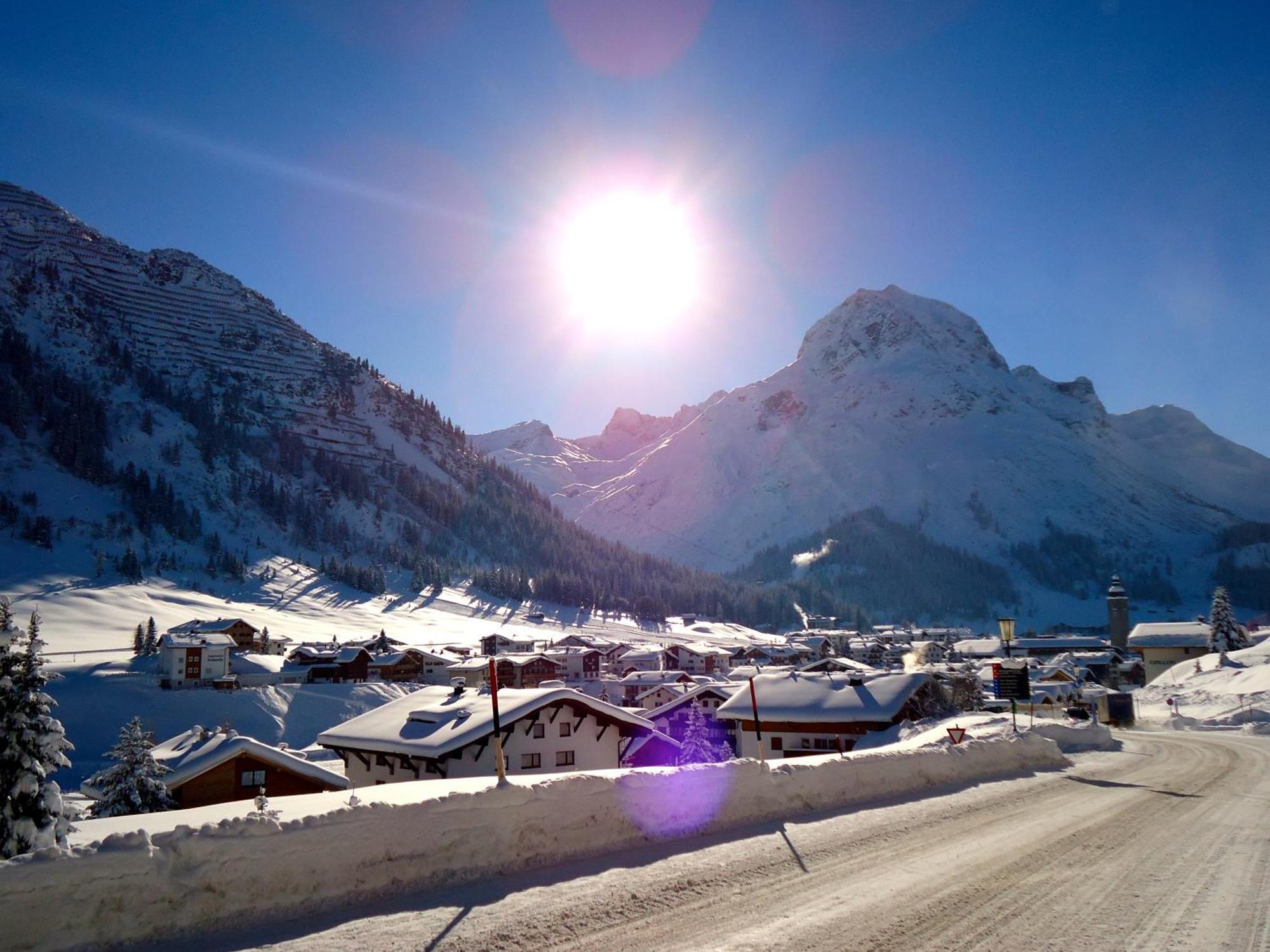 Haus Bergwelt - Appartements Lech am Arlberg Exteriör bild